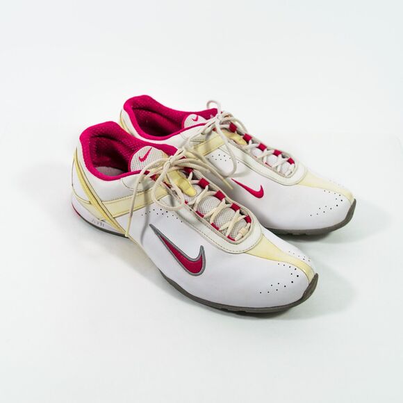 Nike Air Cardio III 408069-108 White Pink Training Running Sneaker Shoes Sz 9 - Picture 2 of 8